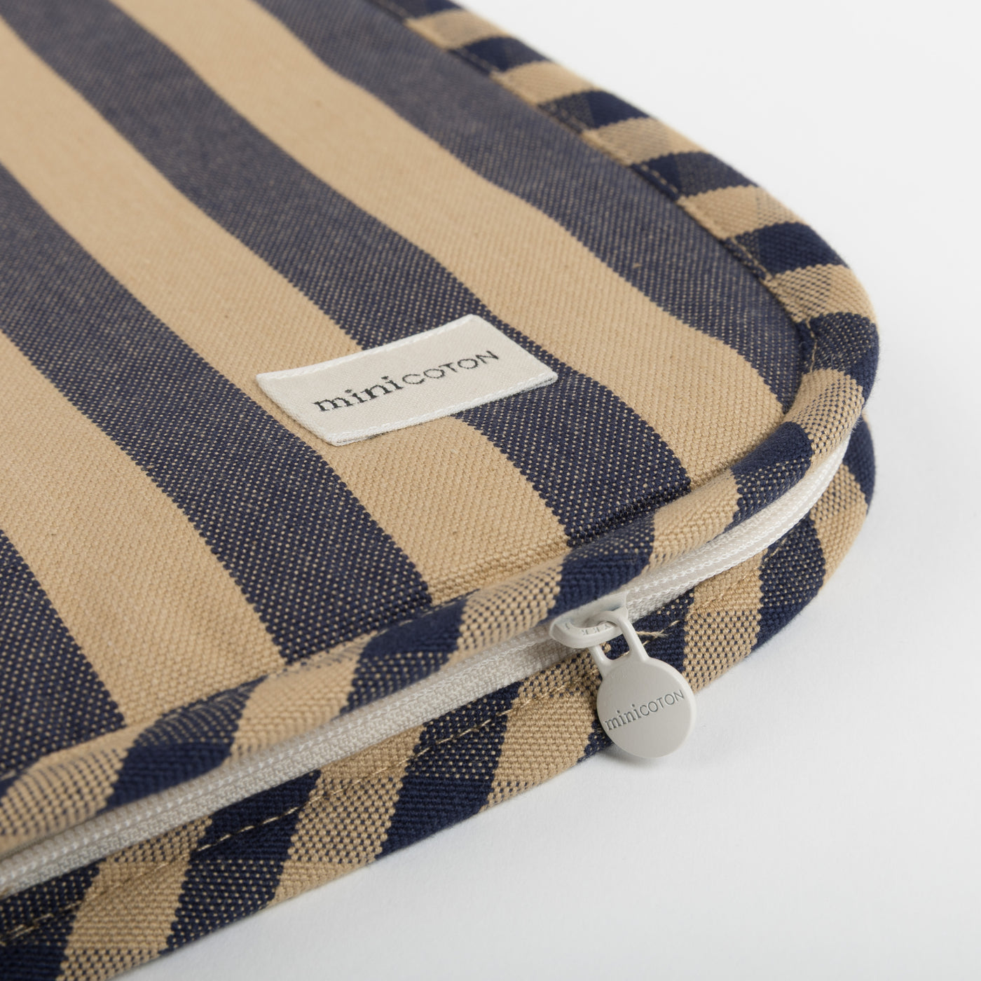 Portadocumentos Zippy Navy + Caramel - Minicoton