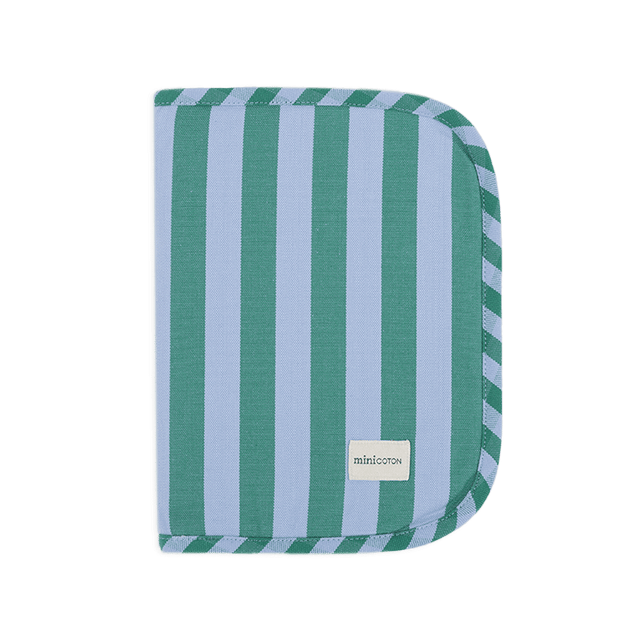 Portadocumentos Zippy Green + Sky Blue - Minicoton