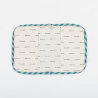 Portadocumentos Zippy Green + Sky Blue - Minicoton