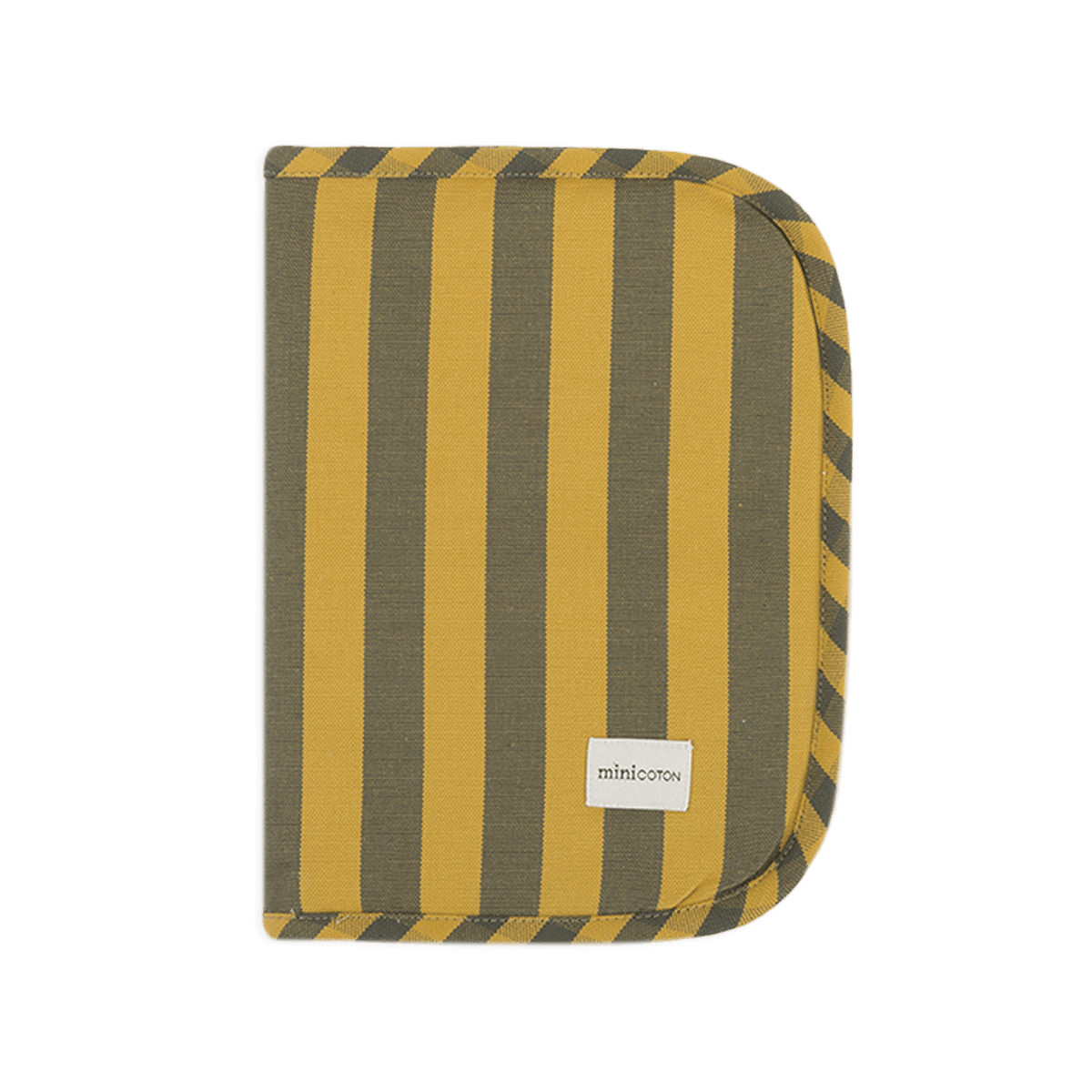 Portadocumentos Zippy Olive + Gold - Minicoton
