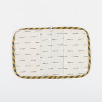 Portadocumentos Zippy Olive + Gold - Minicoton