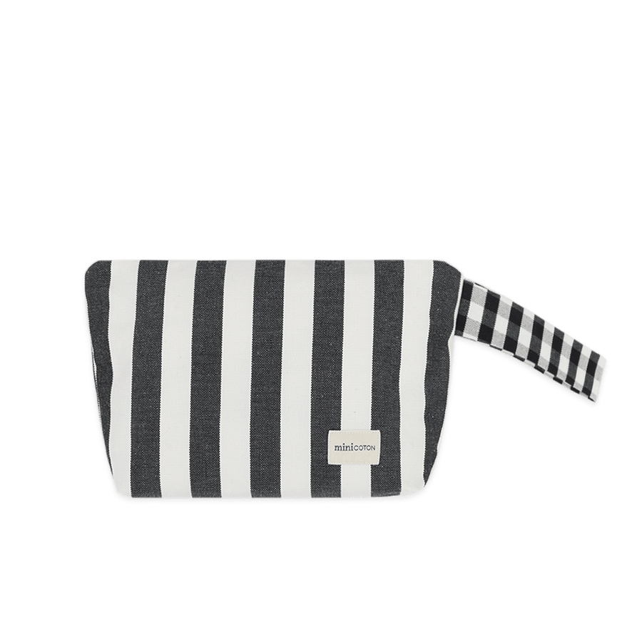 Pañalera Black + White - Minicoton