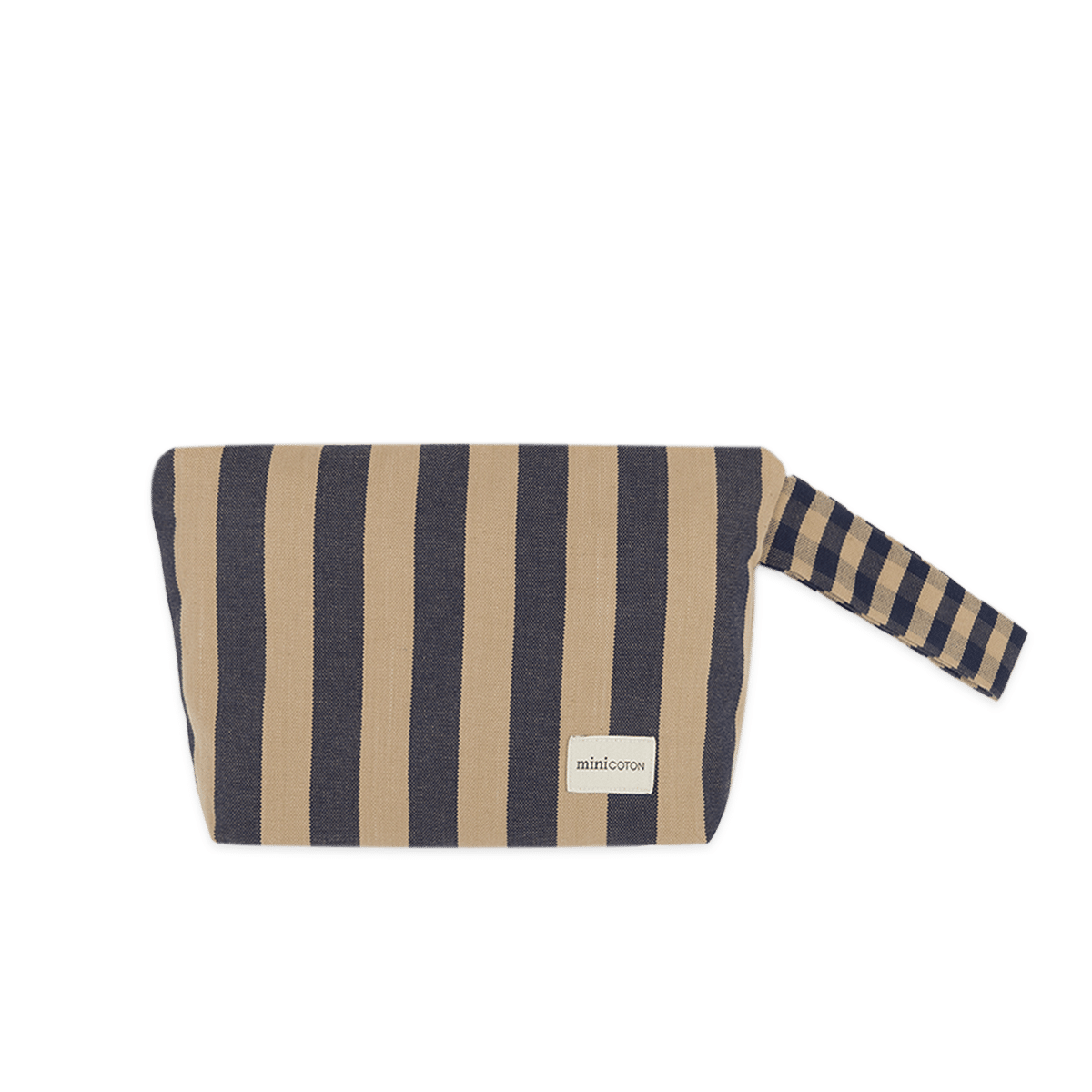 Pañalera Navy + Caramel - Minicoton