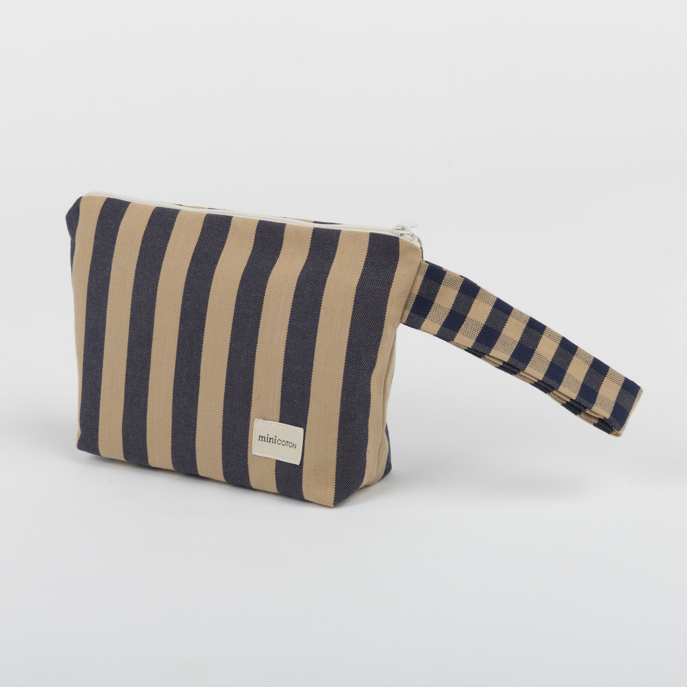 Pañalera Navy + Caramel - Minicoton