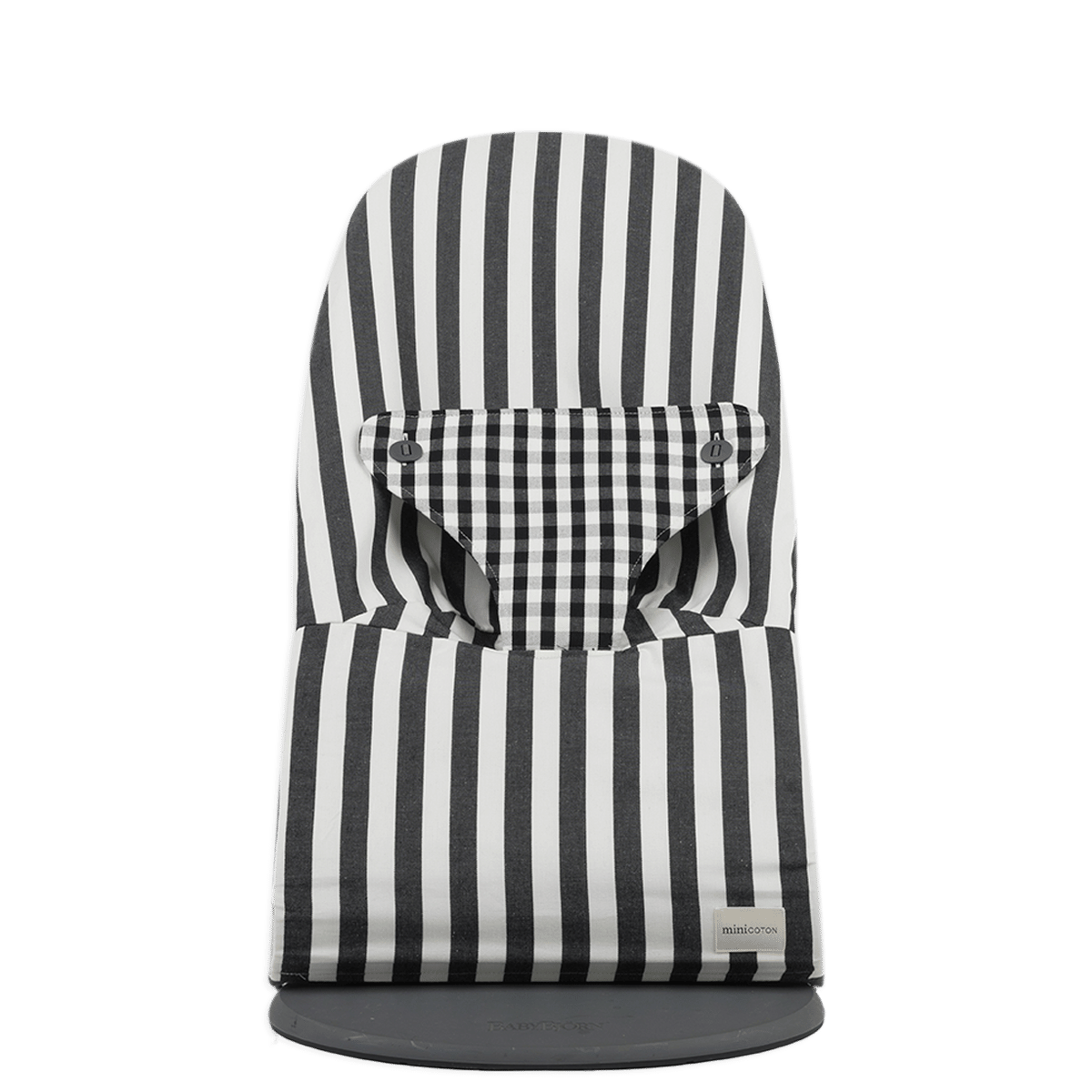 Funda Babybjörn Black + White - Minicoton