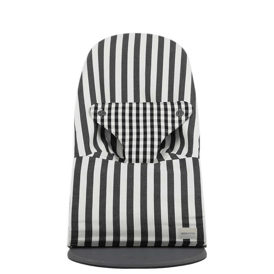 Funda Babybjörn Black + White - Minicoton