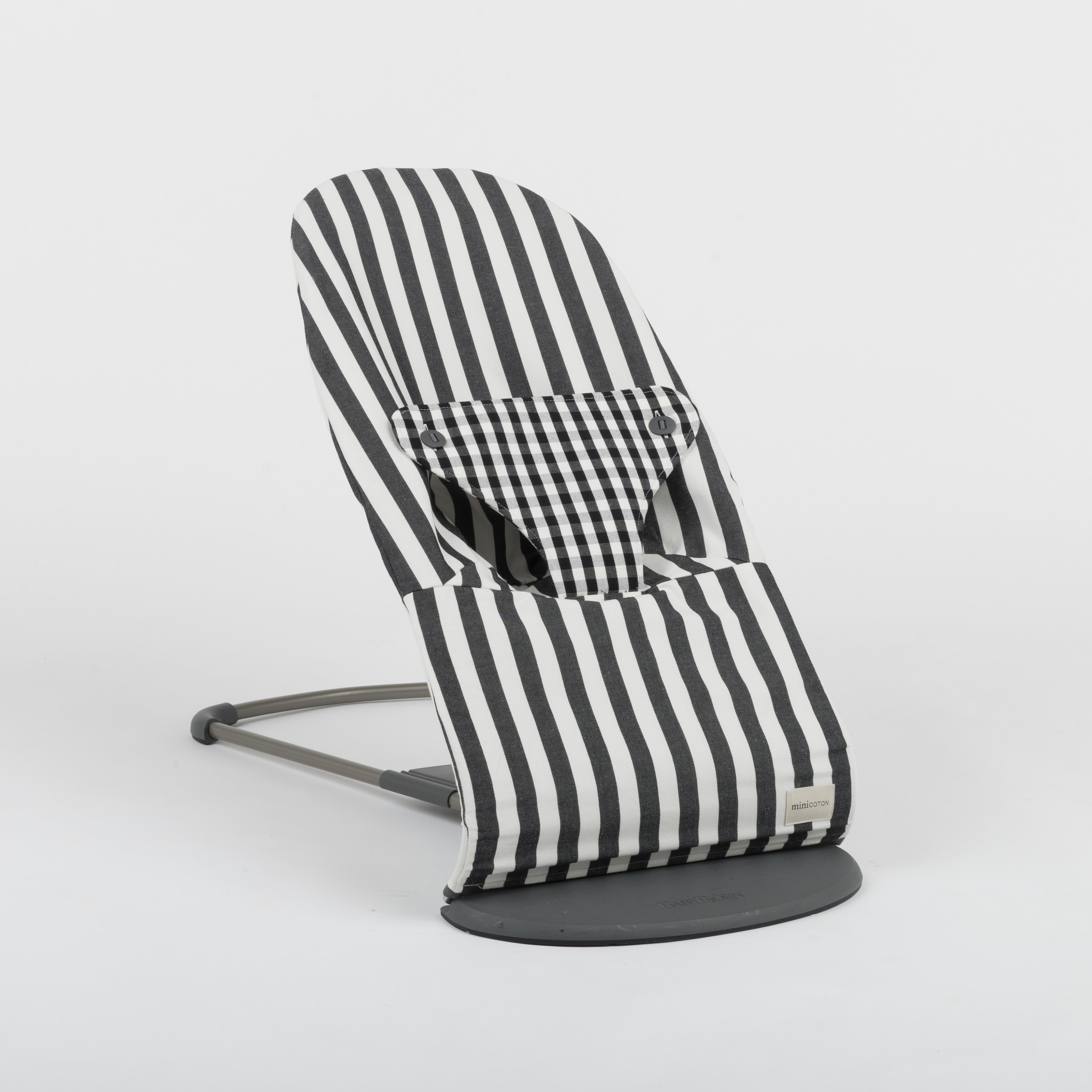 Funda Babybjörn Black + White - Minicoton