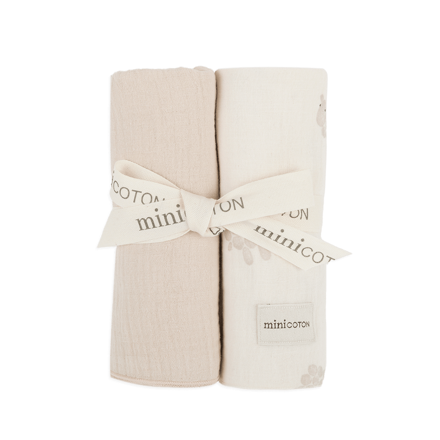 Pack Muselinas Sheep + Petal - Minicoton