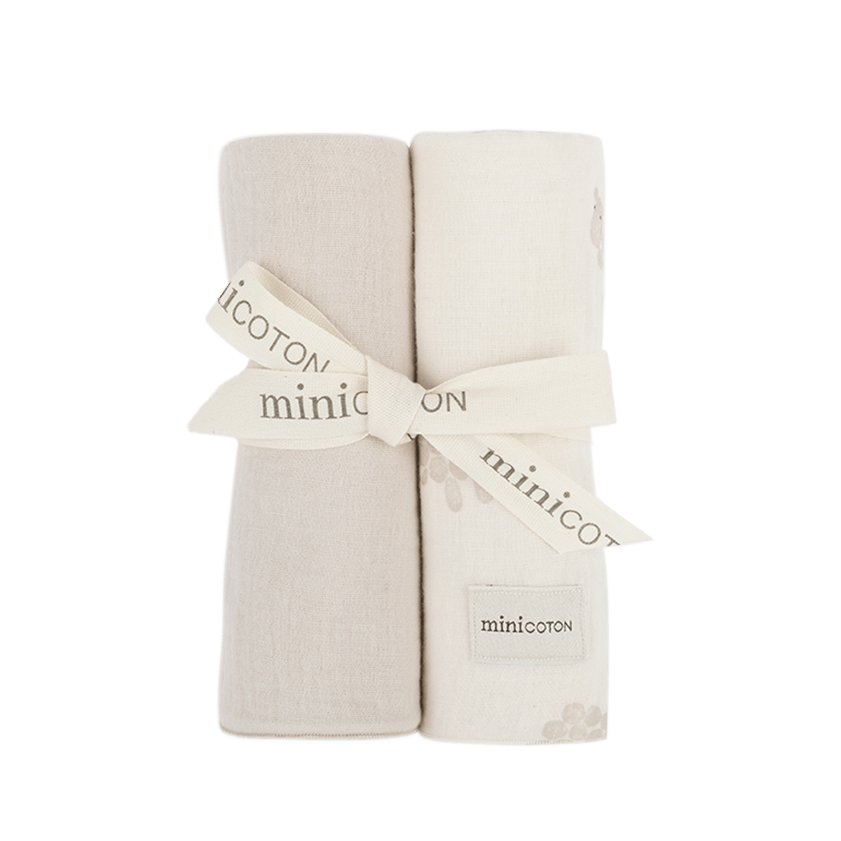 Pack Muselinas Sheep + Cream - Minicoton
