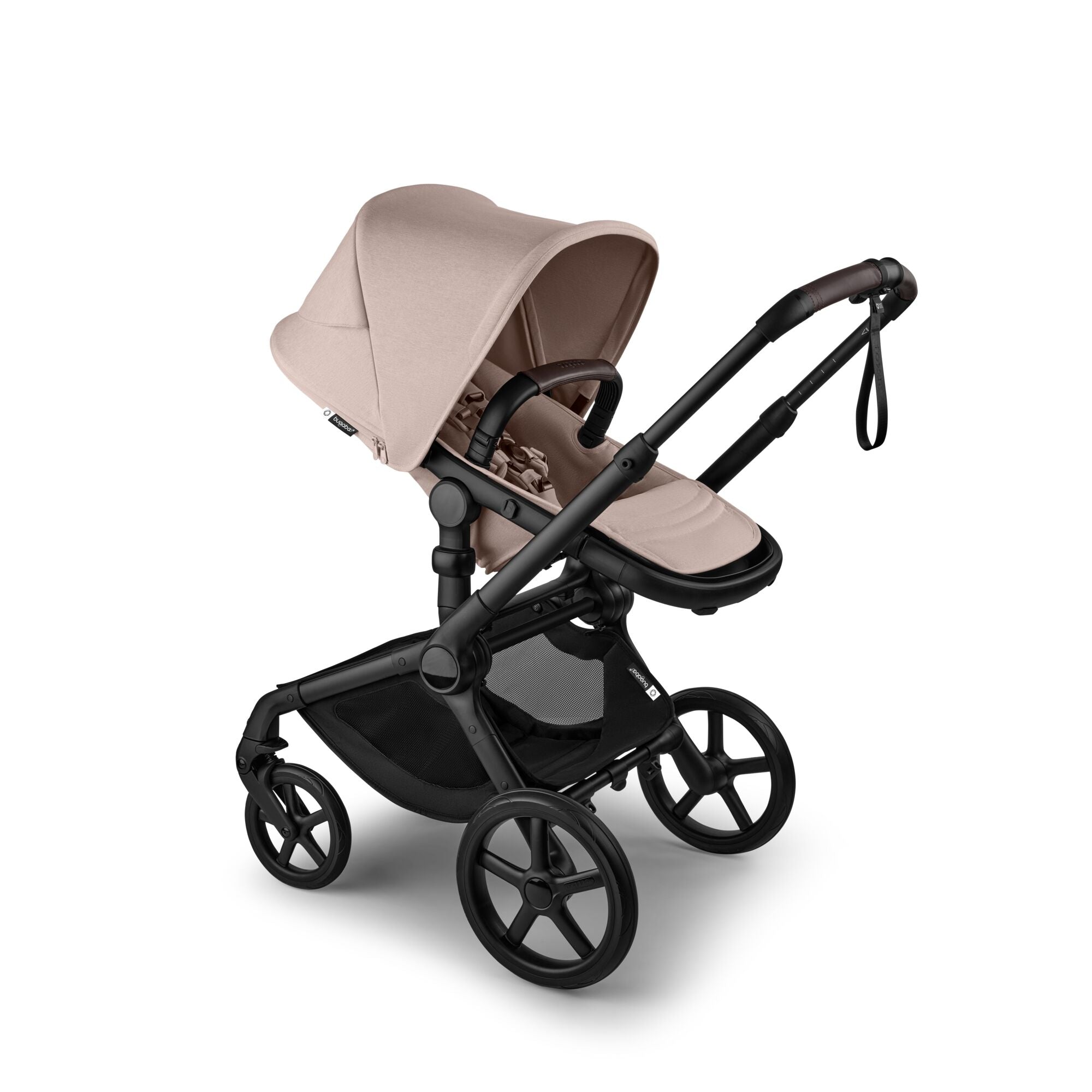 Bugaboo Fox 5 Renew Silla+Capazo Desert taupe melange/Desert taupe melange/Negro - Minicoton