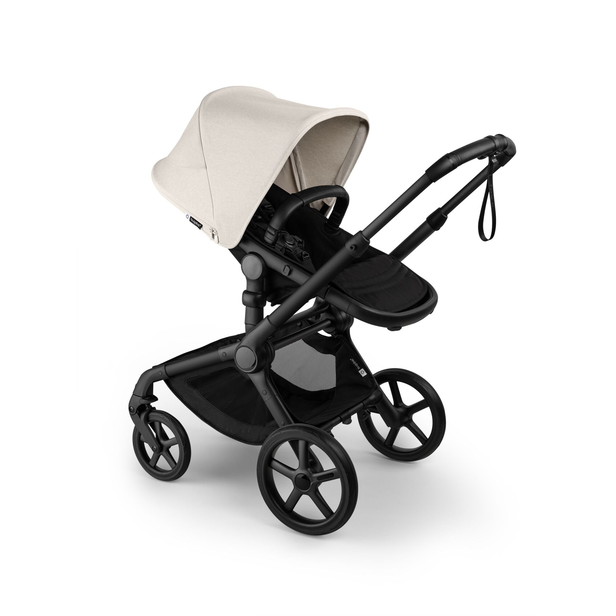 Bugaboo Fox 5 Renew Silla+Capazo Misty White/Negro/Negro - Minicoton