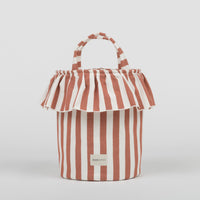 Basket Rayas - Red + Off White - Minicoton