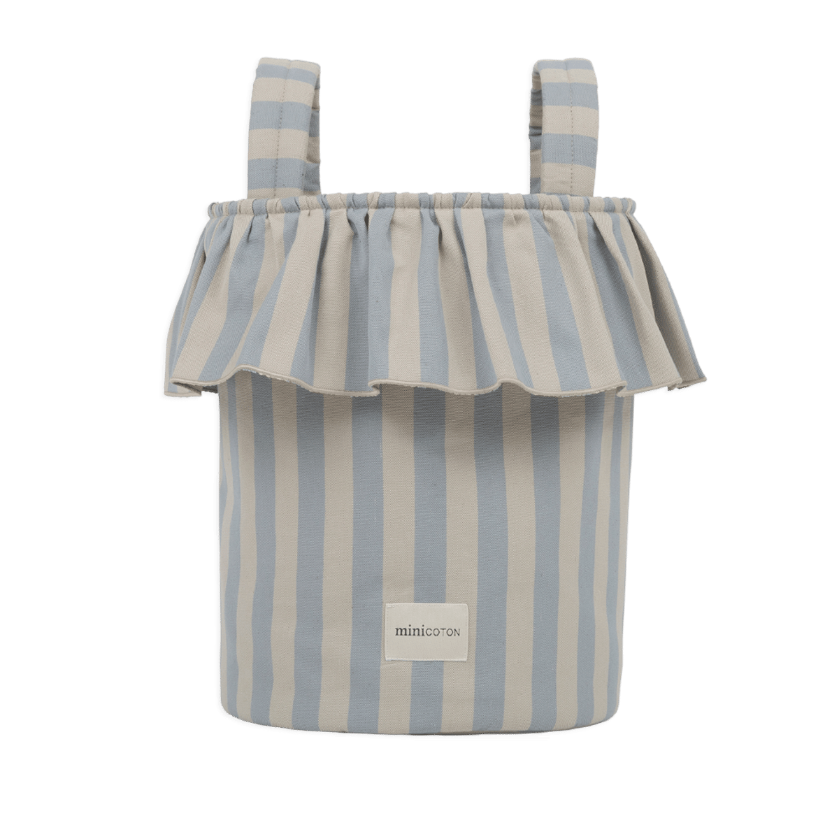 Basket Rayas - Blue + Sand - PRE ORDER - Minicoton