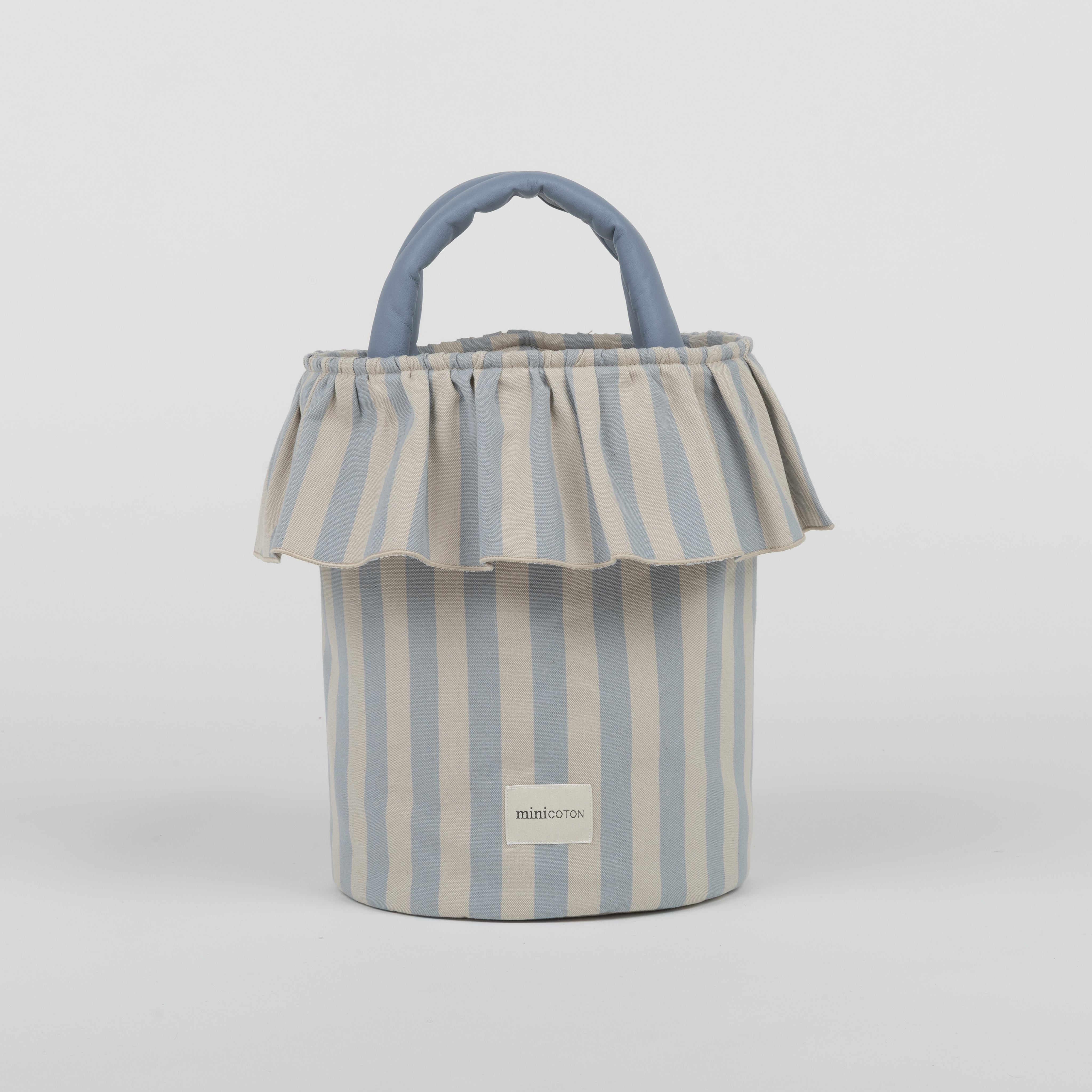 Basket Rayas - Blue + Sand - PRE ORDER - Minicoton