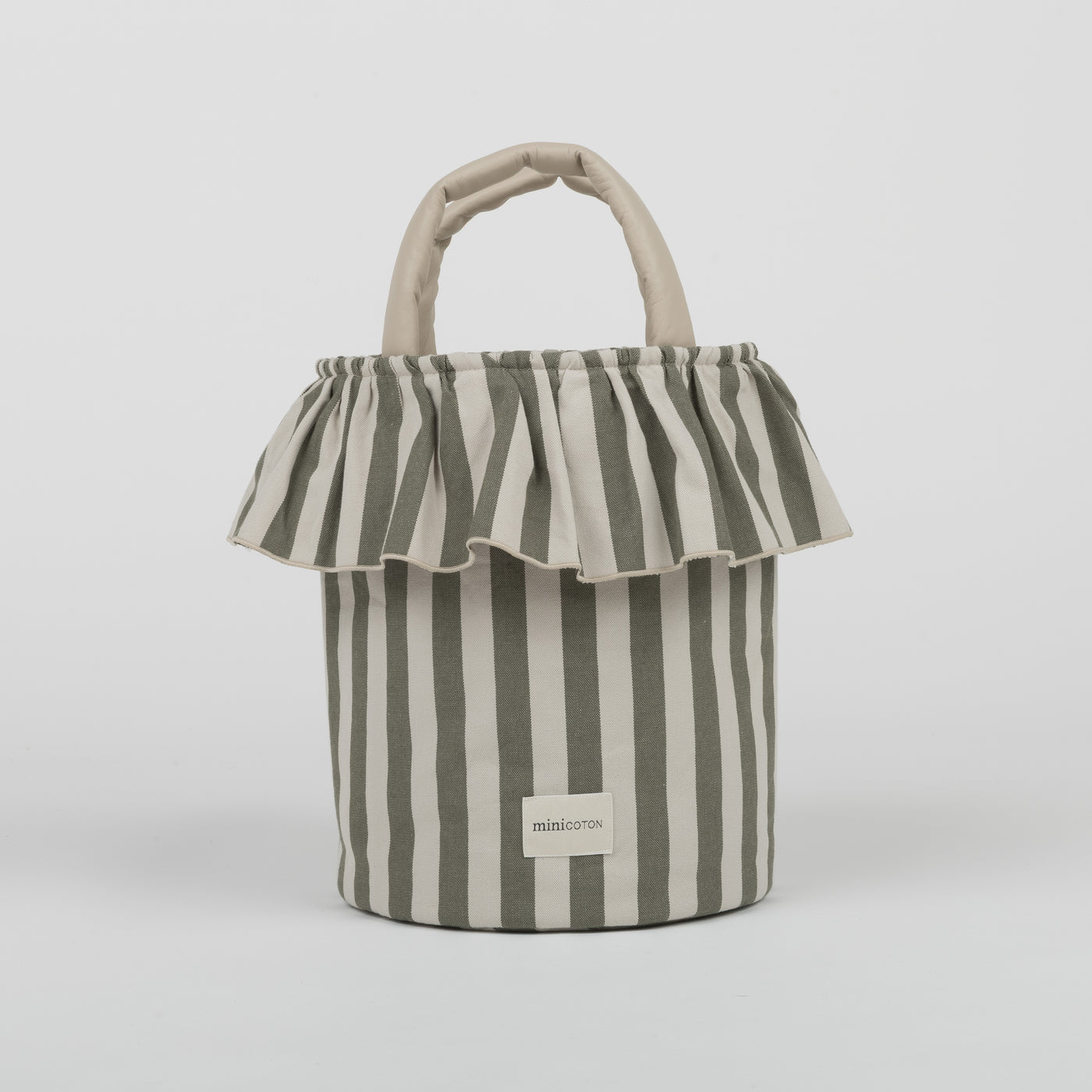Basket Rayas - Bottle + Sand - Minicoton