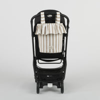 Basket Rayas - Oak + White - Minicoton