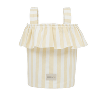 Basket Rayas - Butter + White - Minicoton