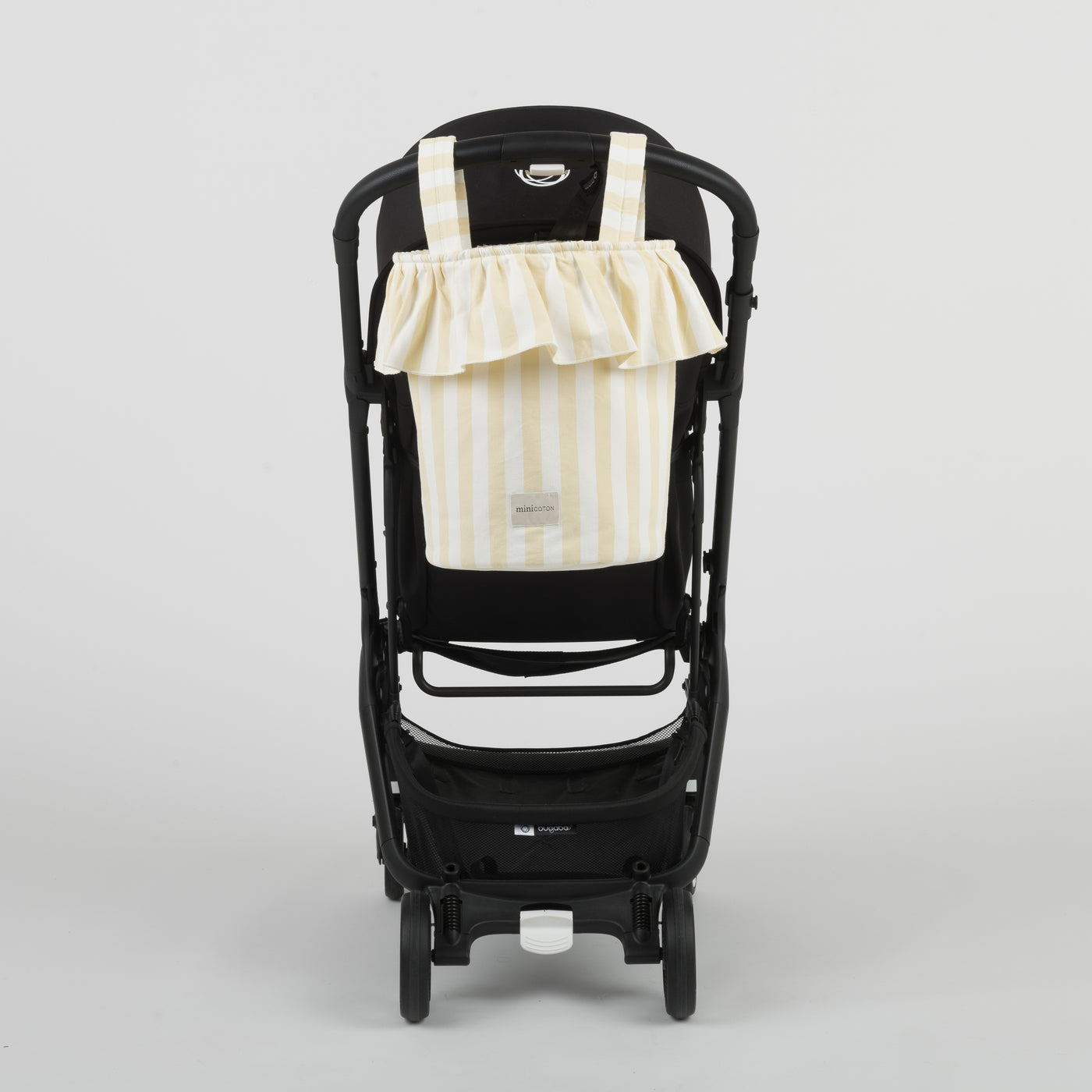 Basket Rayas - Butter + White - Minicoton