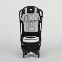 Basket Vichy - Blue + Sand - Minicoton