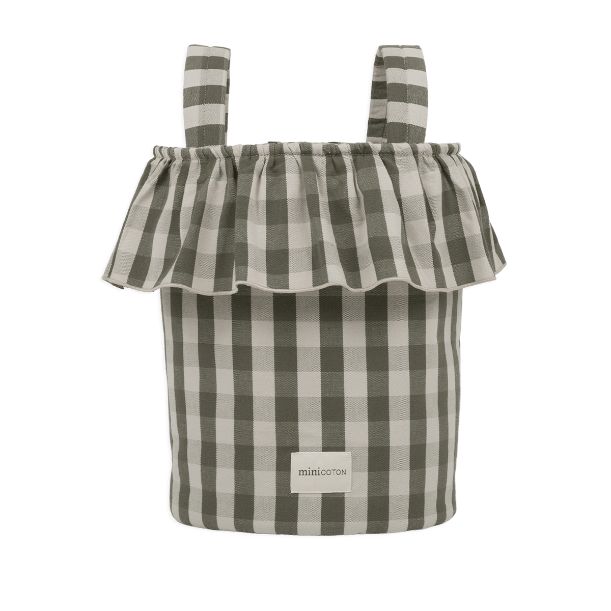 Basket Vichy - Bottle + Sand - Minicoton