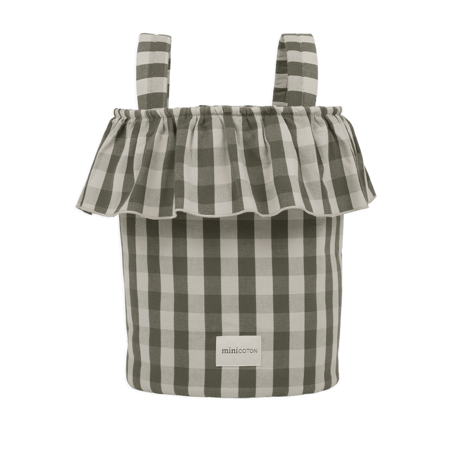 Basket Vichy - Bottle + Sand - Minicoton