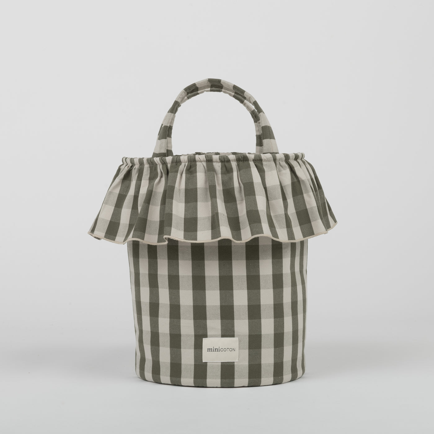 Basket Vichy - Bottle + Sand - Minicoton