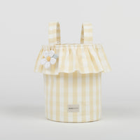 Basket Vichy - Butter + White - Minicoton