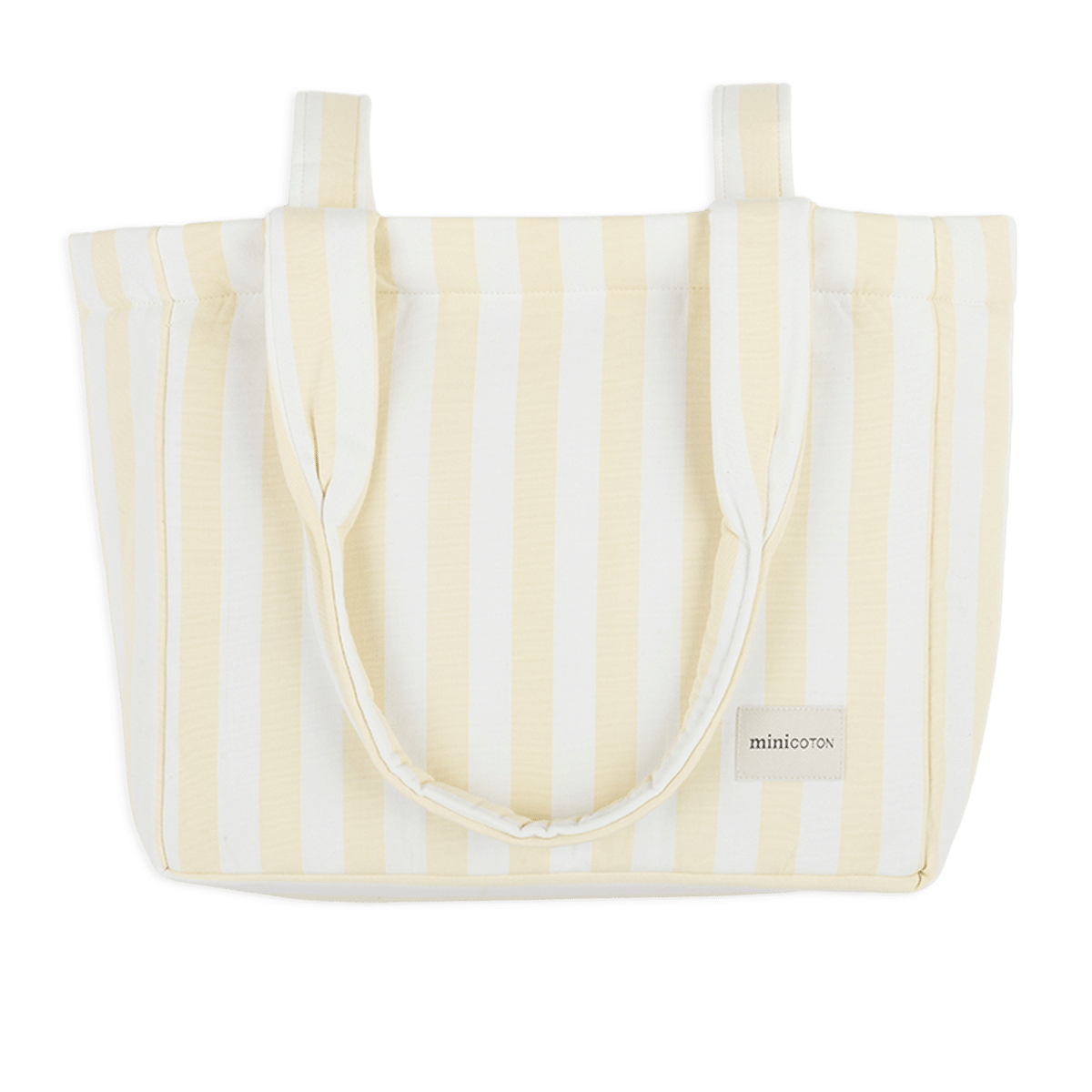 Bolsa Handle Butter + White - Minicoton
