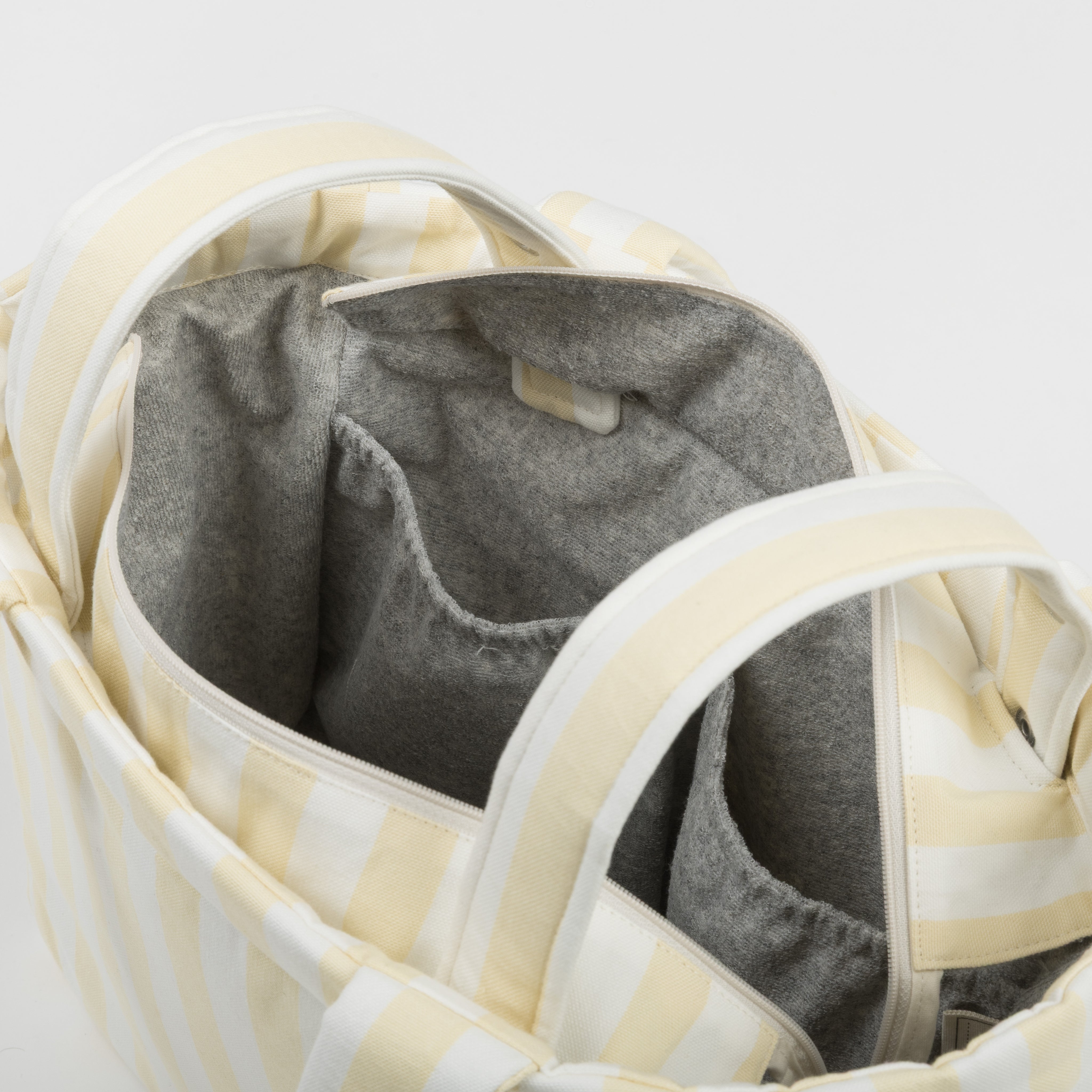 Bolsa Handle Butter + White - Minicoton