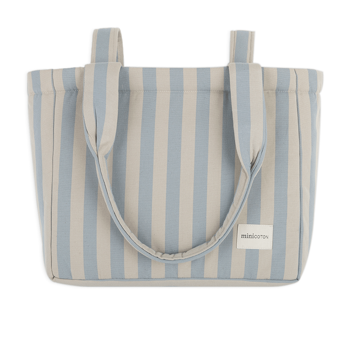 Bolsa Handle Blue + Sand - Minicoton