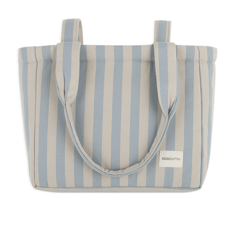Bolsa Handle Blue + Sand - Minicoton