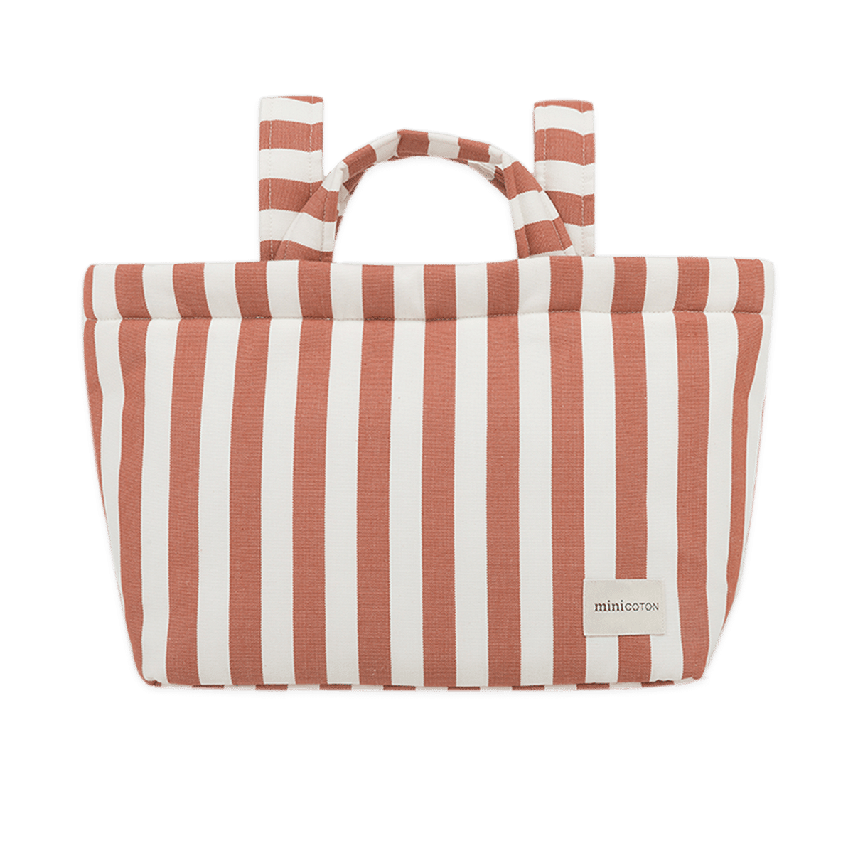 Carry - Red + Off White - Minicoton