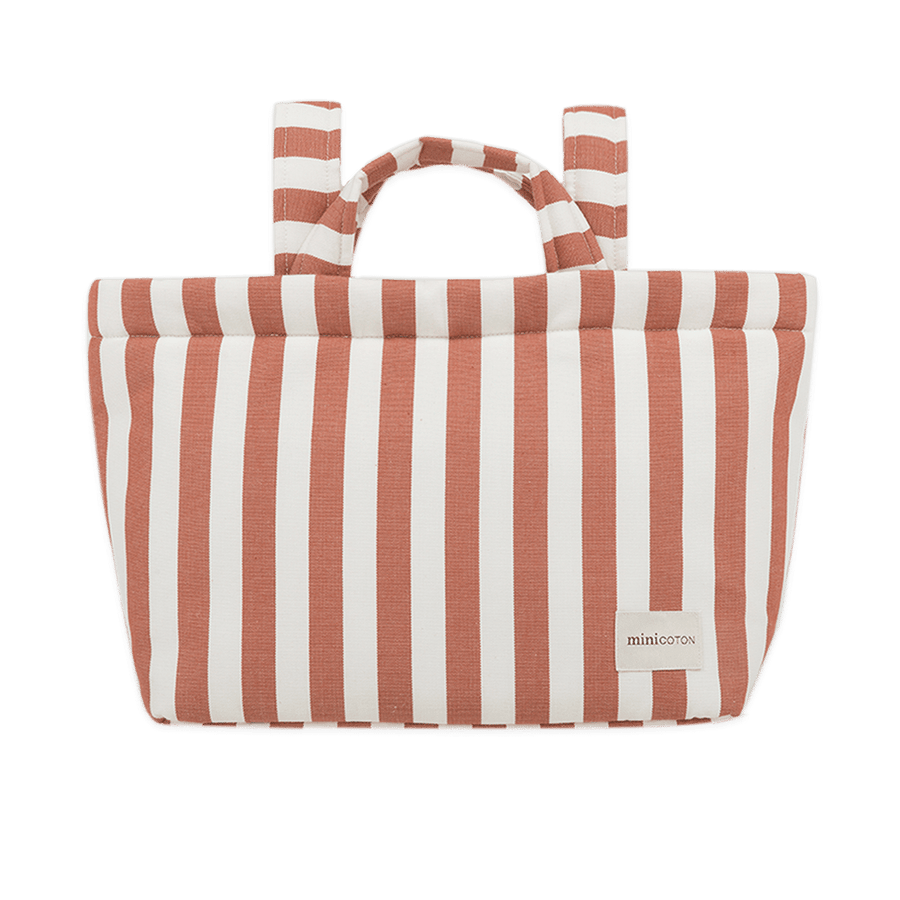 Carry - Red + Off White - Minicoton