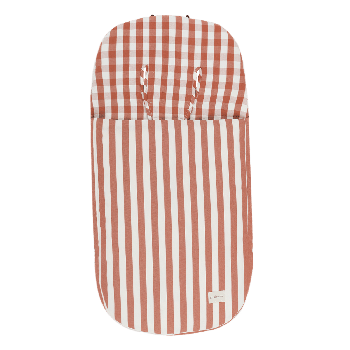 Saco Silla Red + Off White - Minicoton