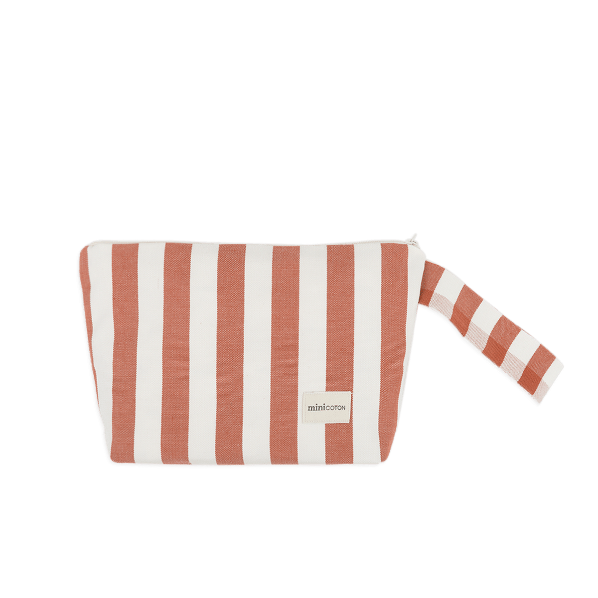 Pañalera Red + Off White - Minicoton