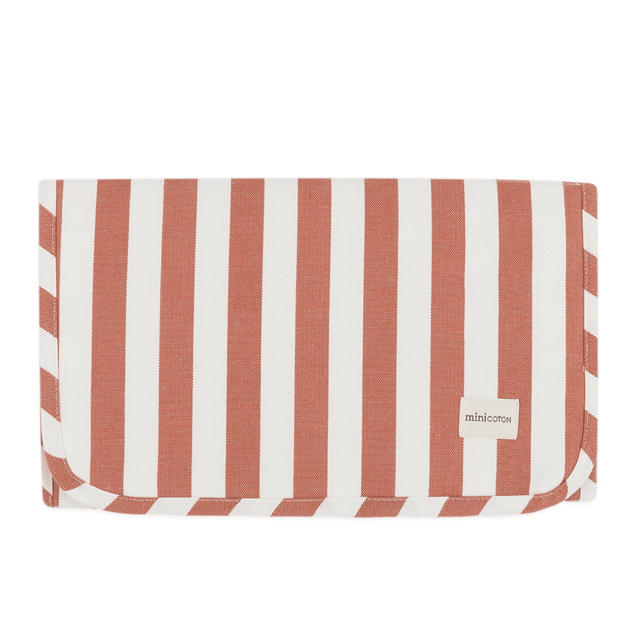 Cambiador - Red + Off White - Minicoton