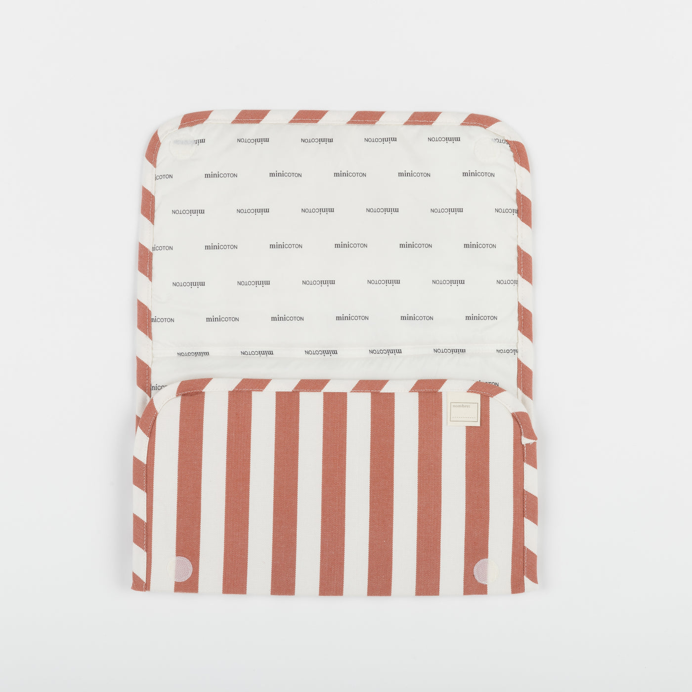 Cambiador - Red + Off White - Minicoton