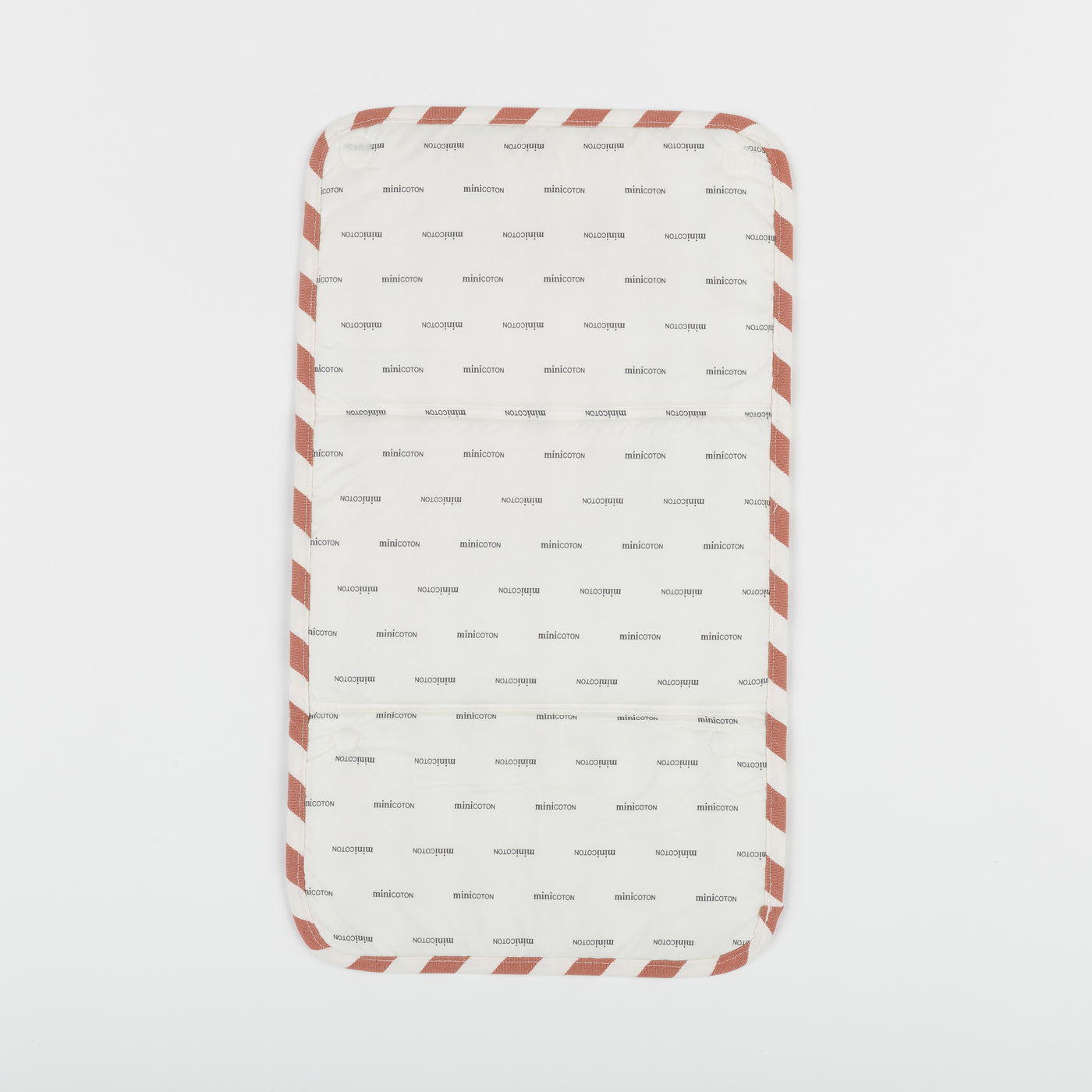 Cambiador - Red + Off White - Minicoton