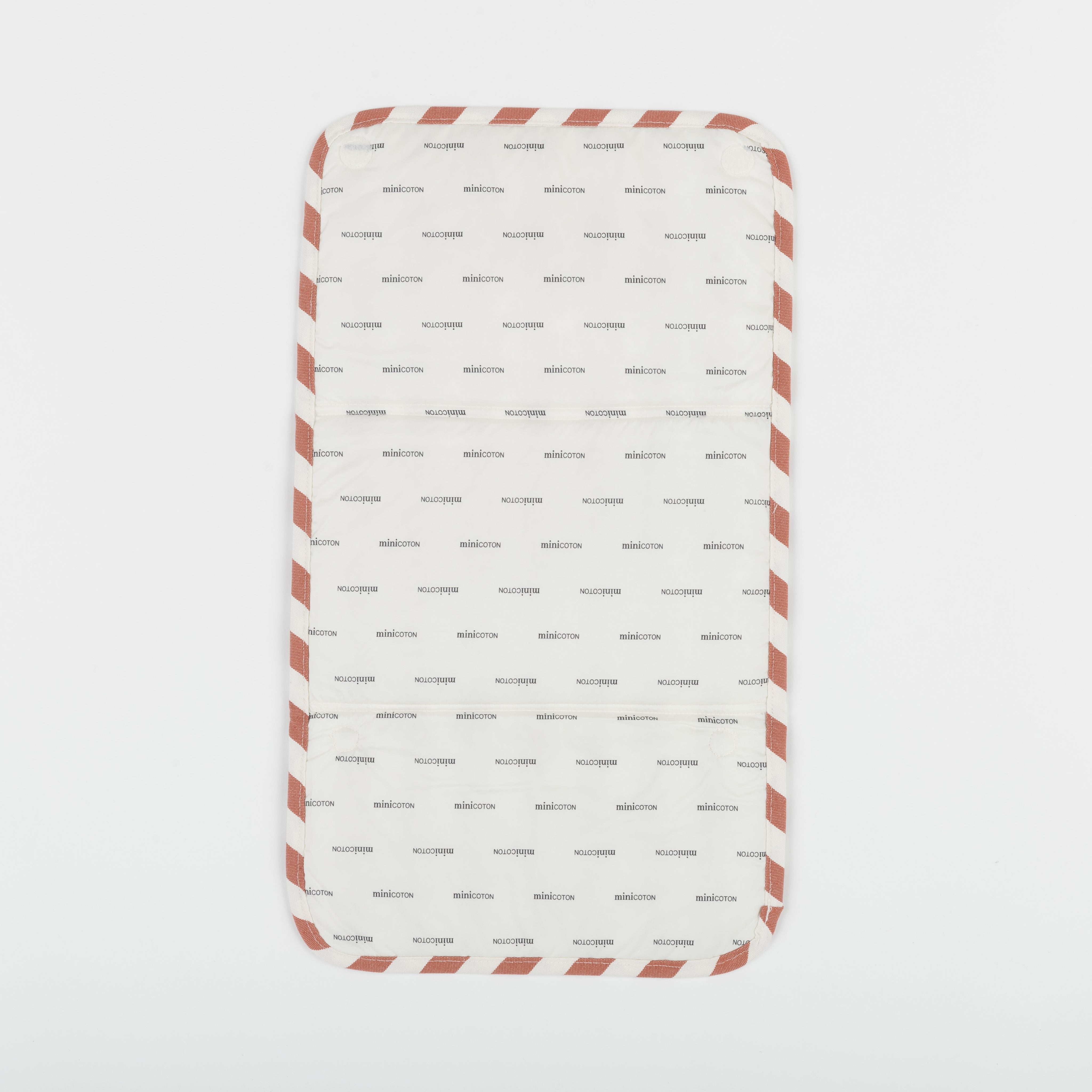 Cambiador - Red + Off White - Minicoton