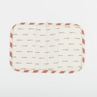 Portadocumentos Zippy Red + Off White - Minicoton