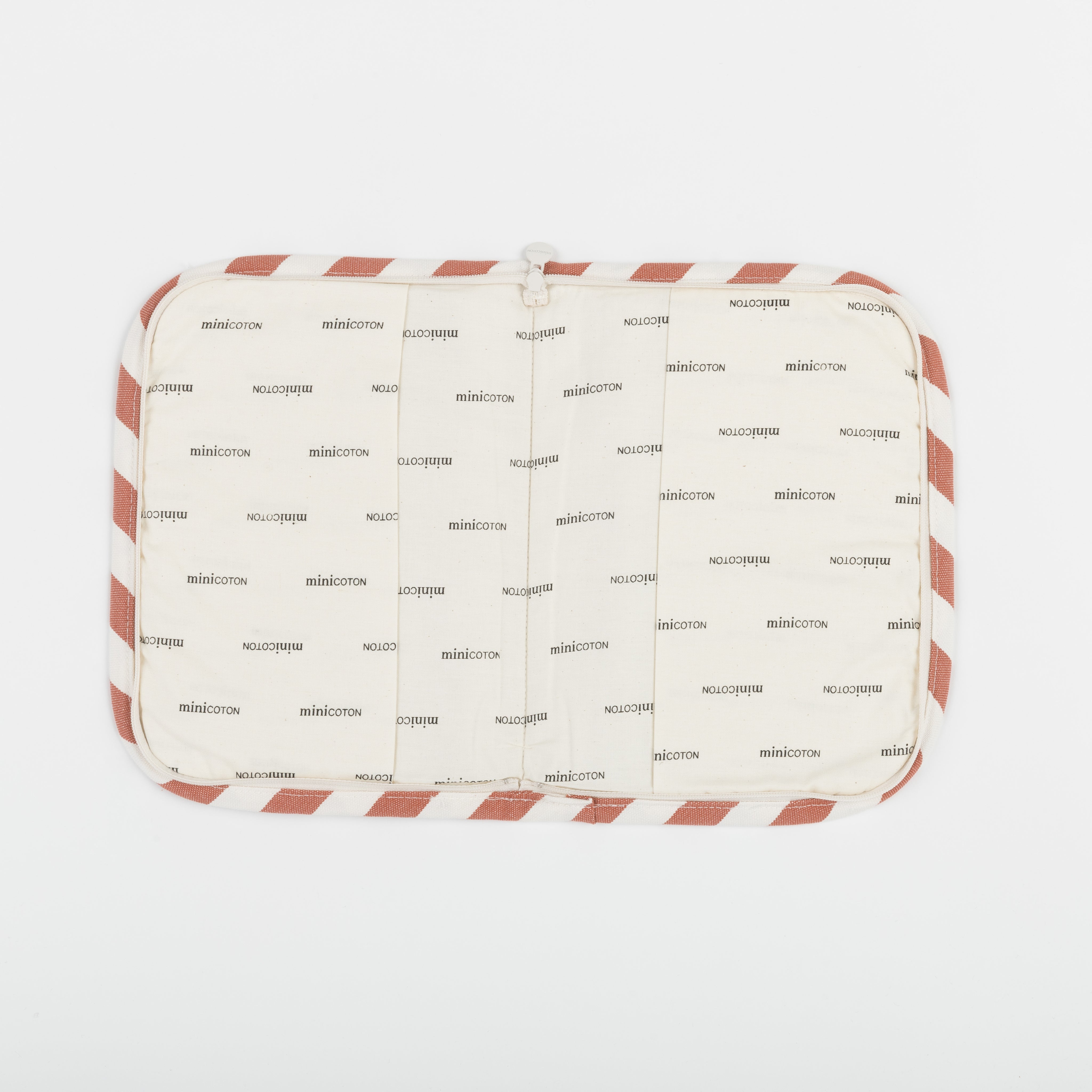 Portadocumentos Zippy Red + Off White - Minicoton