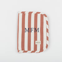 Portadocumentos Zippy Red + Off White - Minicoton