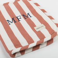 Portadocumentos Zippy Red + Off White - Minicoton