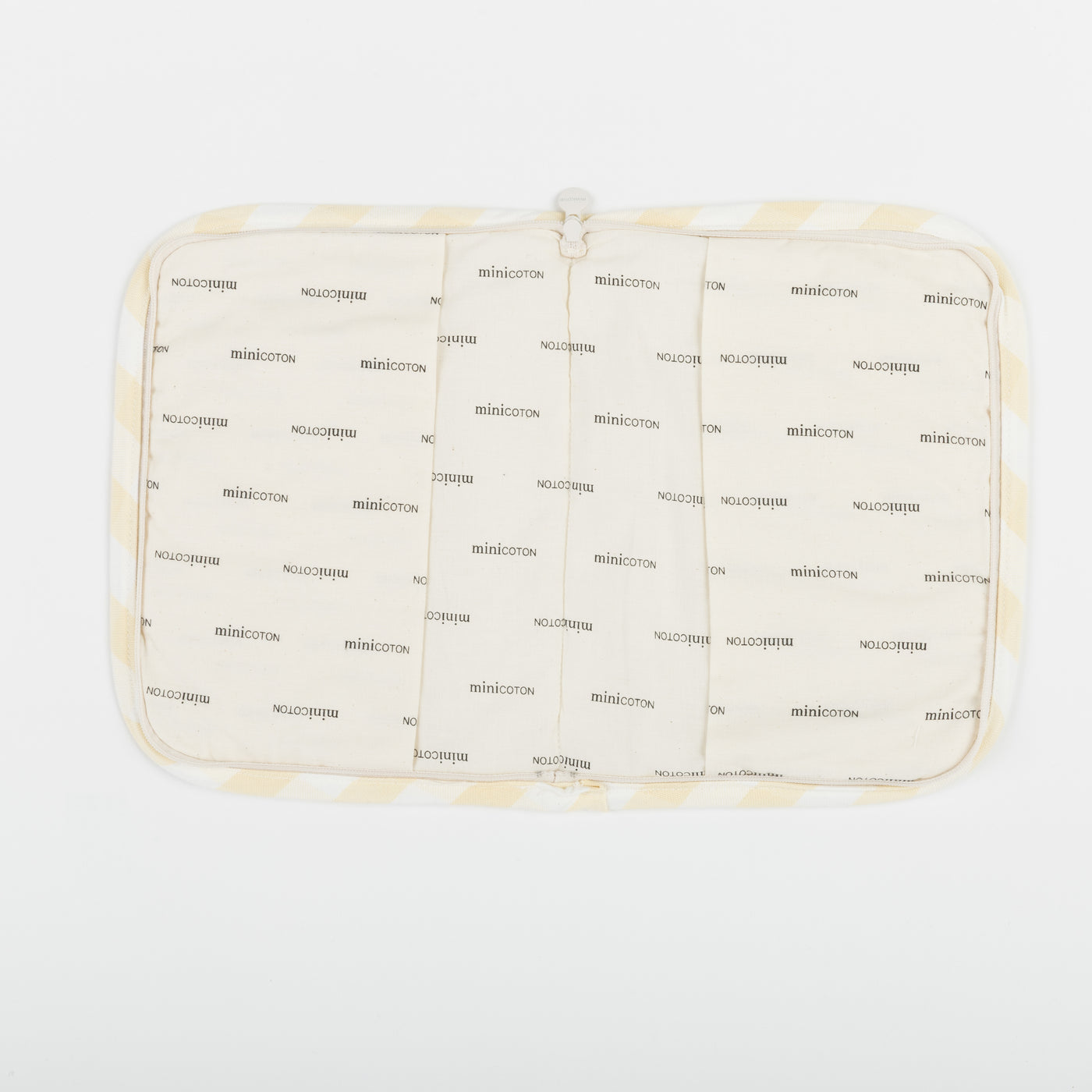 Portadocumentos Zippy Butter + White - Minicoton