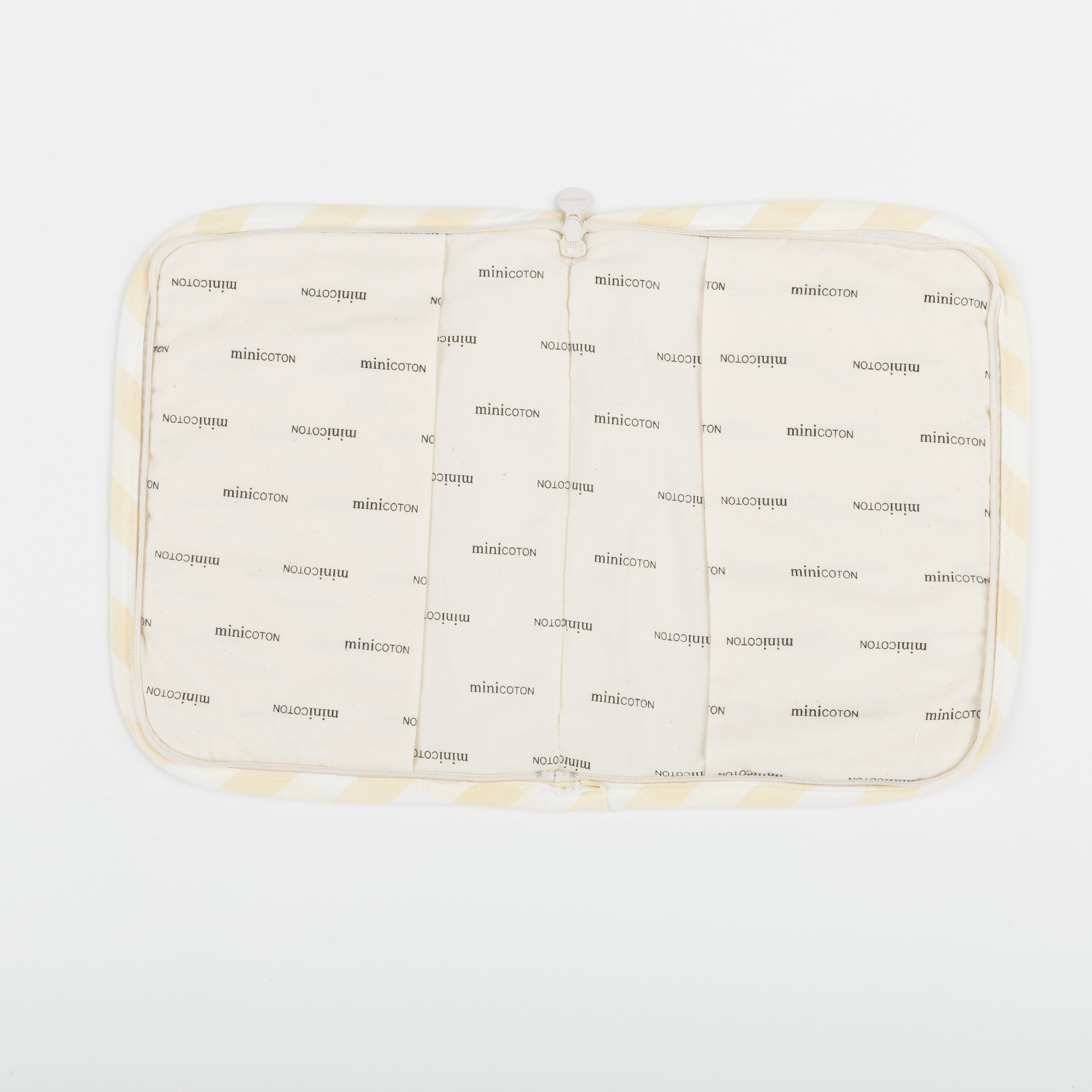 Portadocumentos Zippy Butter + White - Minicoton