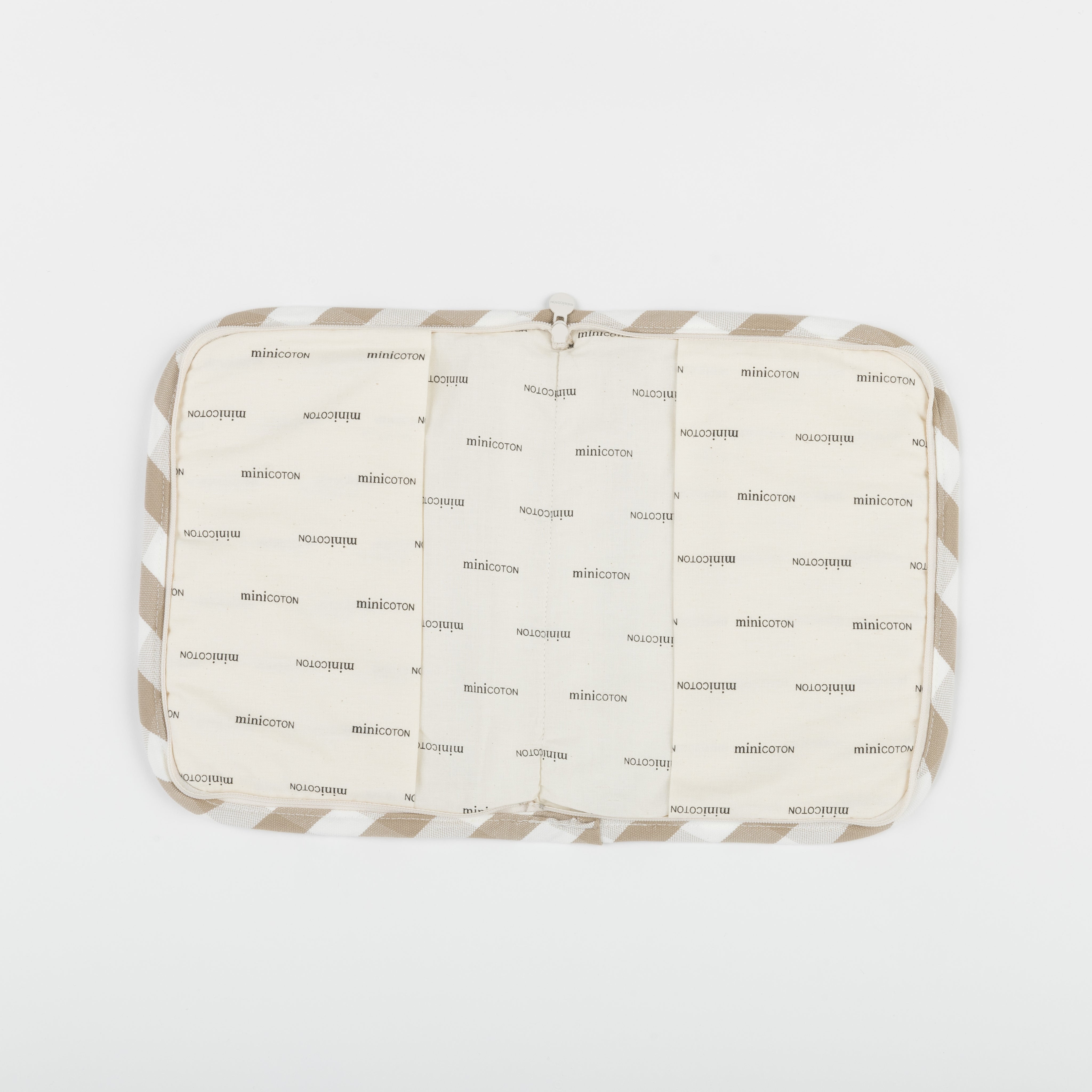 Portadocumentos Zippy Oak + White - Minicoton