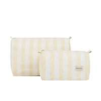 Set Neceser - Butter + White - Minicoton