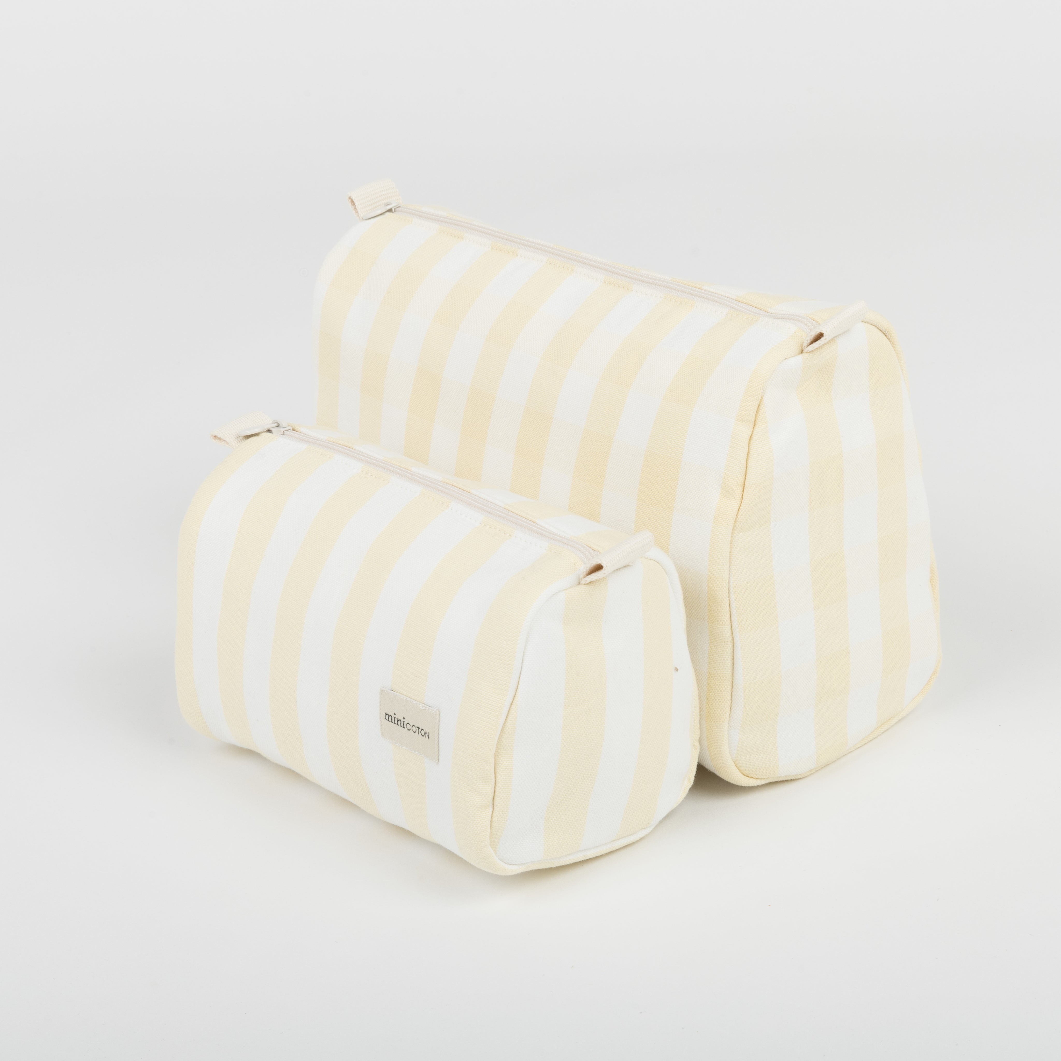 Set Neceser - Butter + White - Minicoton