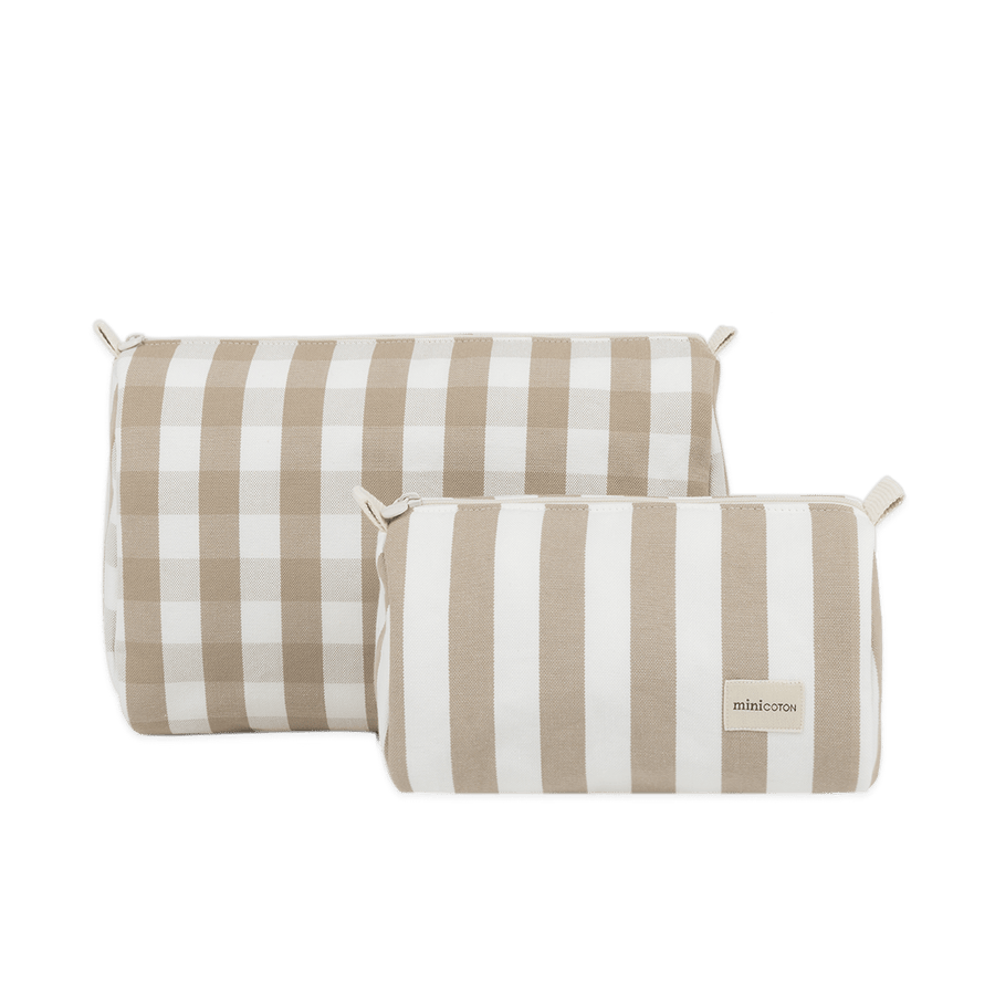 Set Neceser - Oak + White - Minicoton