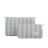 Set Neceser - Blue + Sand - Minicoton